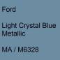 Preview: Ford, Light Crystal Blue Metallic, MA / M6328.